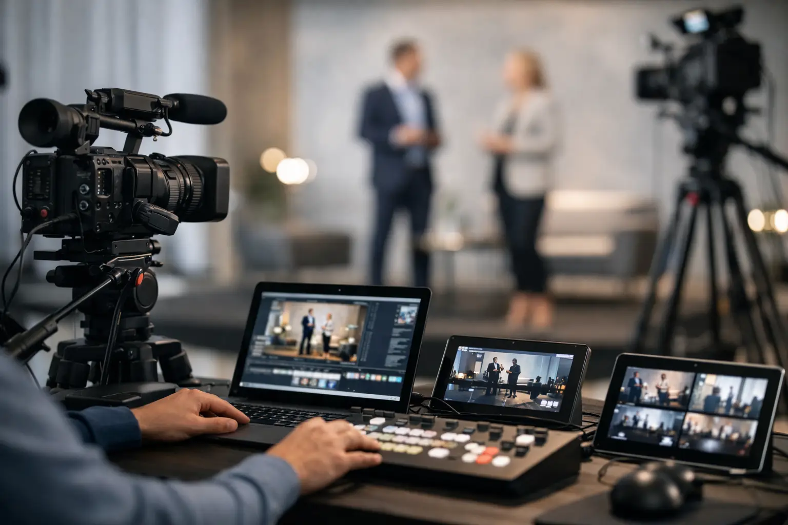 Livestream für Unternehmensveranstaltung planen