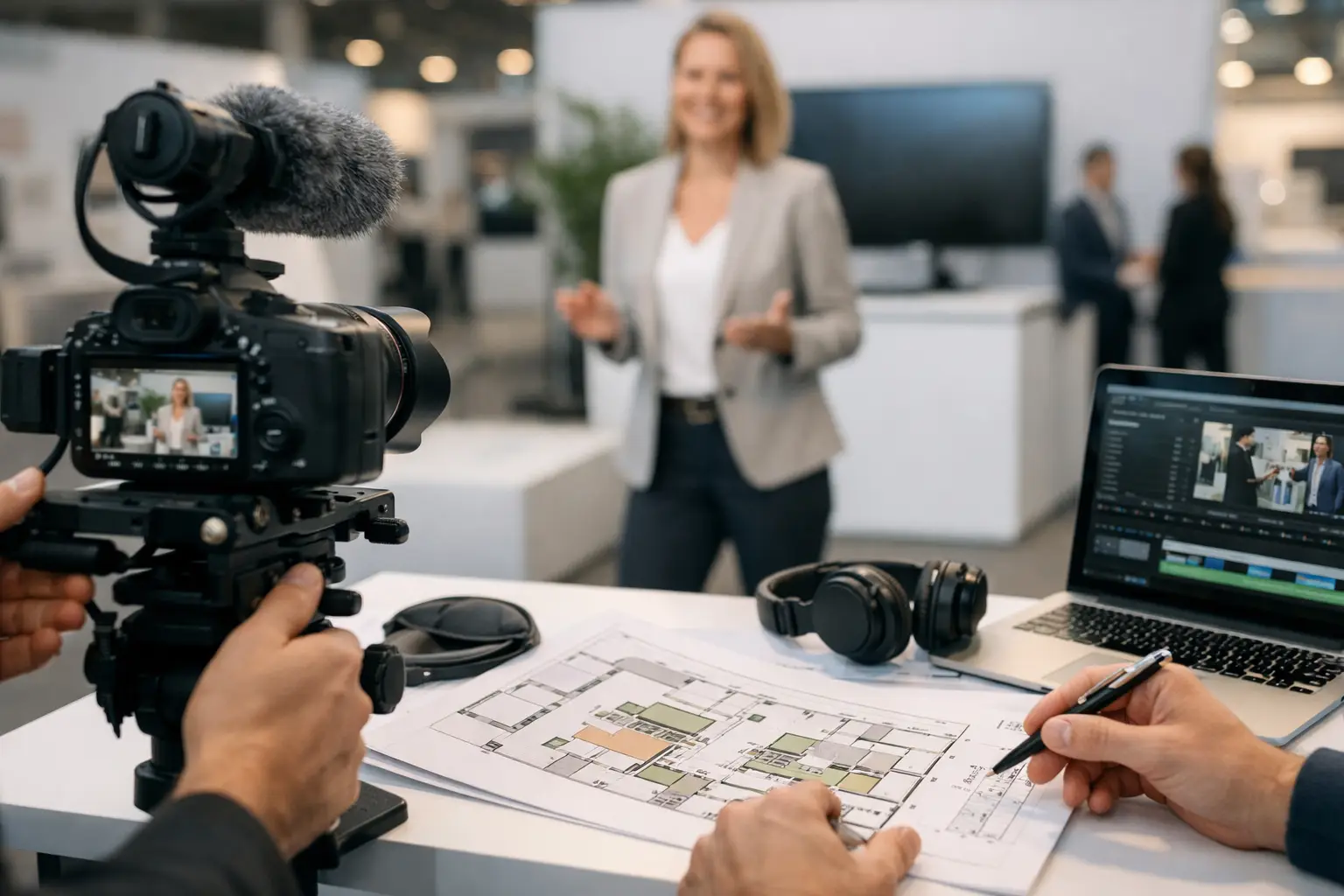 Messevideo für Aussteller richtig planen