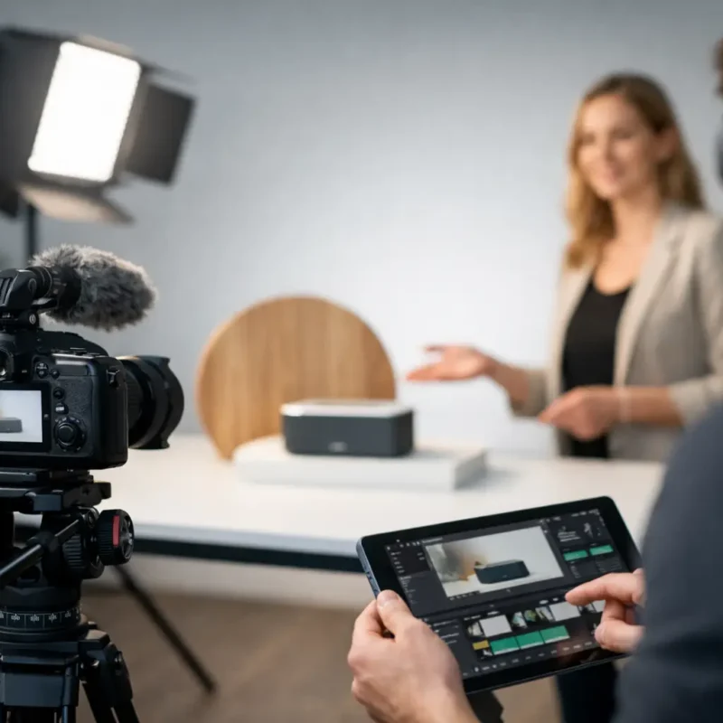 Produktvideo erstellen lassen - worauf es ankommt