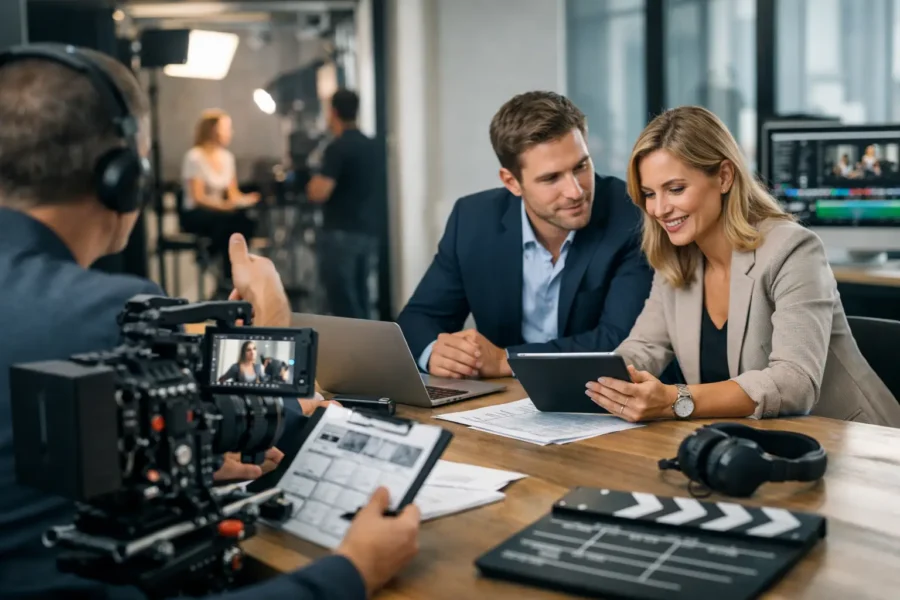 Filmproduktion für Agenturen richtig steuern